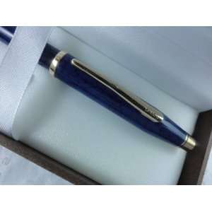   II Cobalt Blue Lacquer 0.5MM Lead Pencil with 23k Gold Appointments