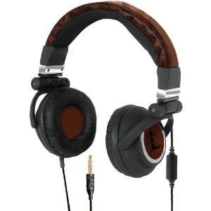  LETHAL T5502 LARGE DJ HEADPHONES (BROWN) (T5502 