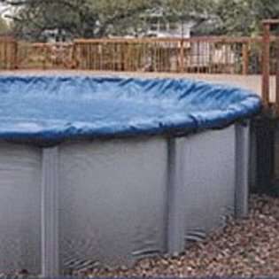 PoolTux 7715AU Royal Winter Cover for 12 Feet Round Above Ground Pool 