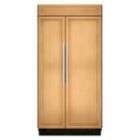   25.3 cu. ft. Non Dispensing Built In Side by Side Refrigerator