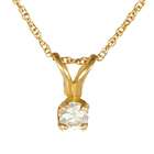 Diamond Me Mini 1/2 Carat Diamond Heart Solitaire Bezel Necklace in 