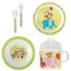   Lets Party By C.R. Gibson LLC First Birthday Melamine Dinnerware Set