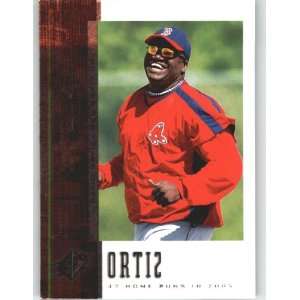 2006 SPx Spectrum #12 David Ortiz   Boston Red Sox (Rainbow Foil 