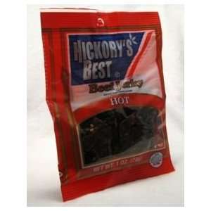Hickorys Best® Beef Jerky   Hot (Case of 12)  Grocery 