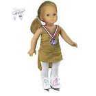   Outfit, Medal Shoes with Hair Bow   Fits American Girl Dolls