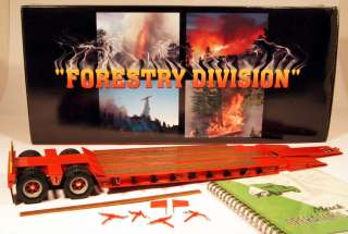   49 0109 1960 Mack B 61 Tractor w/Lowboy Forestry Div. Fire 1/25  