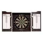   construction and can hold steel tip and most soft tip dart boards it