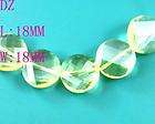 6mm Peridot Color Crystal Gems Round Loose Beads 5  