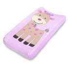 summer infant plush pals changing pad cover pink tan
