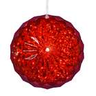   Lighted Hanging Crystal Sphere Ball Outdoor Christmas Decoration 6