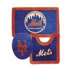 Belle View 33017 New York Mets 3pc Bath Rugs