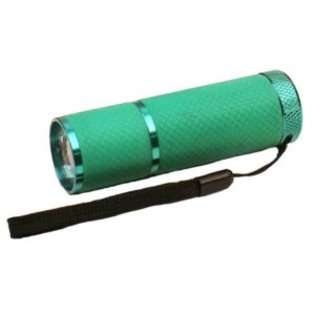   Aluminum Glow In the Dark Flashlight with Batteries, Assorted Colors