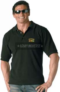Military Embroidered Army Polo Golf Shirts  