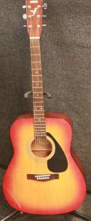 Yamaha F 310CS 6 String Acoustic Guitar Tobacco Sunburst  
