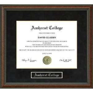 Amherst College Diploma Frame