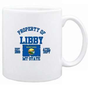New  Property Of Libby / Athl Dept  Montana Mug Usa City  