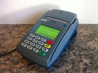 First Data FD100 Credit Card Terminal Touch Screen    