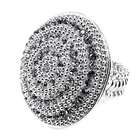 Body Candy Dramatic Crystal Circle Stretch Ring