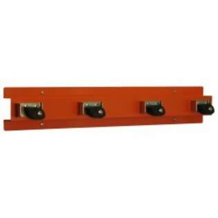 Ex Cell Steel Channel Mop and Broom Holders in Safety Orange at  