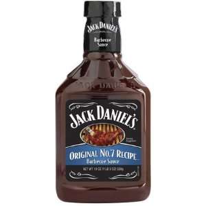  Jack Daniels Original #7 BBQ Sauce, 19 oz, 3 ct (Quantity 