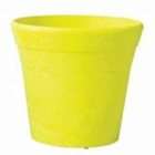 NOVELTY MFG CO Novelty 8 In Round Flower Planter Mesa Lemon