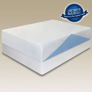 Sleep Master 12 MyGel Ultimate Memory Foam Mattress & Bi Fold Box 