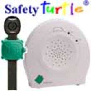 TERRAPIN Safety Turtle Pool Alarm Base with Green Wristband at  