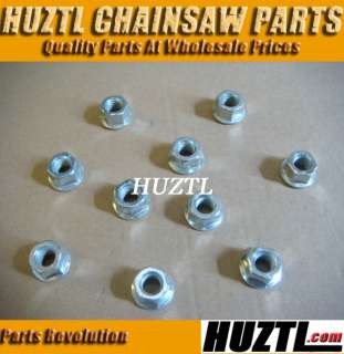 10X BAR NUTS SIDE COVER NUTS FOR HUSQVARNA CHAINSAW NEW  