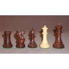 Checkmate 1006R4 Exclusive Staunton Rosewood Boxwood Wood Chess Pieces