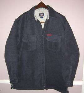Mens DICKIES Thick Insulated Fleece Jacket Size L  