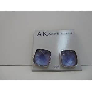  Ak Anne Klein Clip on Purple Square Earrings Everything 