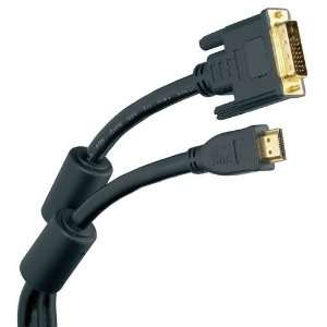   /3m 24K GOLD HDMI TO DVI M/M With Ferrite CABLE FOR HDTV PLASMA DVD