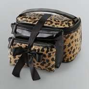 Mundi 3 Pc Cosmetic Case Gift Set Leopard Tan 