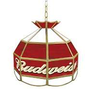 Trademark Budweiser 16 inch Tiffany Lamp Light Fixture 