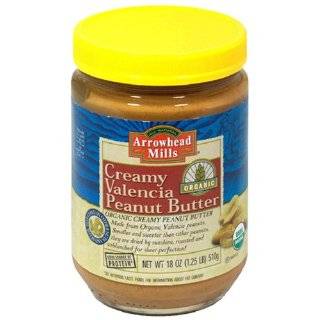 Kirkland Signature Organic Creamy Peanut Butter 28 Ounce Tub (Pack of 
