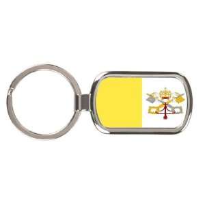  Vatican Holy See Flag Keychain