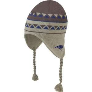  New England Patriots Fashion Knit Hat With Strings Sports 