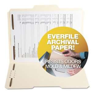  S J Paper Archival File Folders with Fasteners SJPS11571 