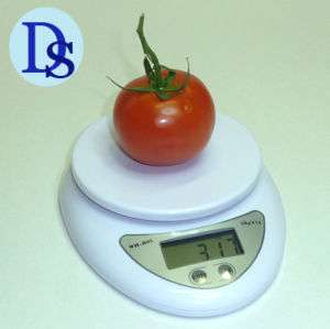 Portable Electronic Digital Kitchen Food Scale 5kg 11LB  