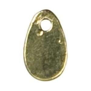   Queen Of The Nile Metal Charms 5x8mm Teardrop Gold 25/Pkg; 3 Items