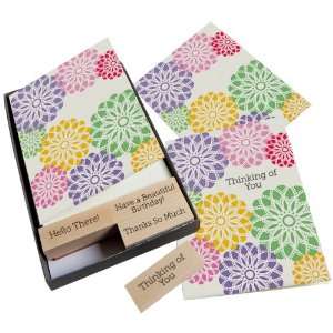   Your Message Blossom Design Cards with Messages Arts, Crafts & Sewing