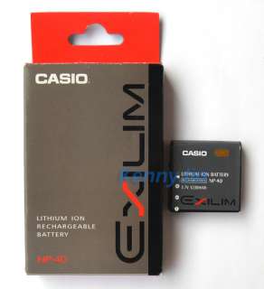 Casio NP 40 Battery +BC 31L Charger For Z850 Z400 Z1000 Z1200 Z200 