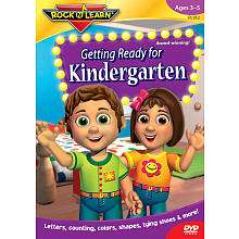 Rock N Learn Getting Ready for Kindergarten DVD   Rock N Learn   Toys 