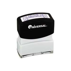  Universal® UNV 10058 MESSAGE STAMP, E MAILED, PRE INKED 