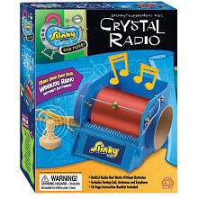 Slinky Science Crystal Radio Kit   Poof Slinky   