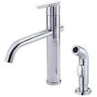   Parma Single Handle Kitchen Faucet with Matching Side Spray, Chrome