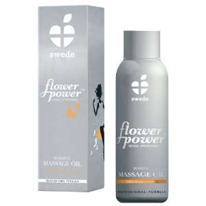 Swede Global Flower Power Massage Oil, Blissful 1.7 oz 