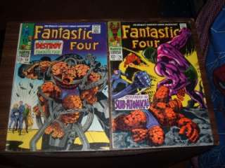 Fantastic Four 36 96    lot of 17 comic books  