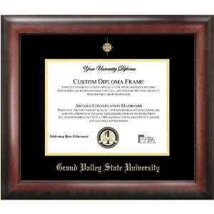  Grand Valley State Lakers Satin Mahogany Embossed Seal 