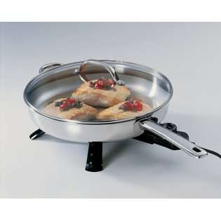 Presto 07300 Stainless Steel Electric Skillet 12 inch 